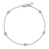 Lauren Ralph Lauren Silver Cubic Zirconia Bracelet