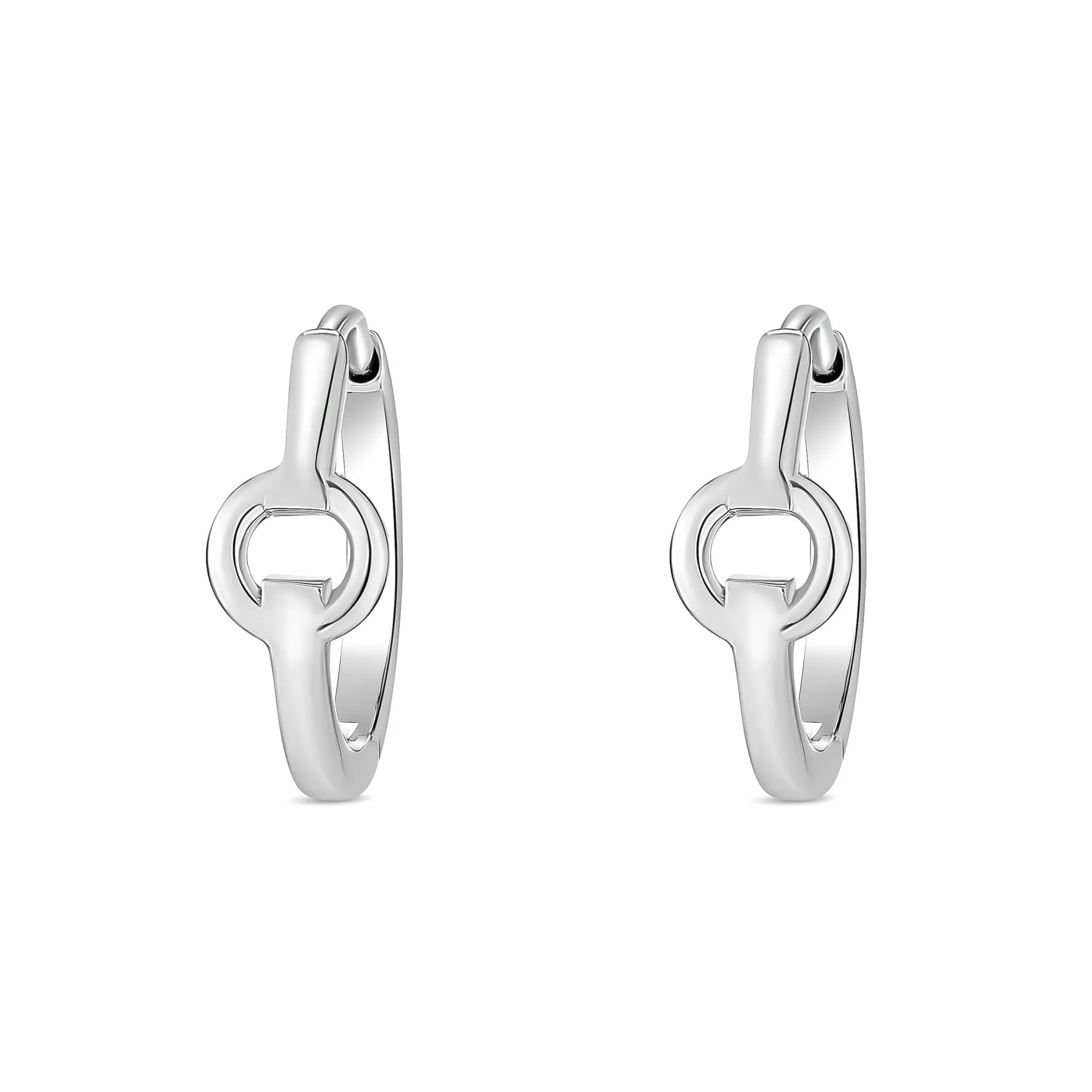Lauren Ralph Lauren Silver Hoop Earrings