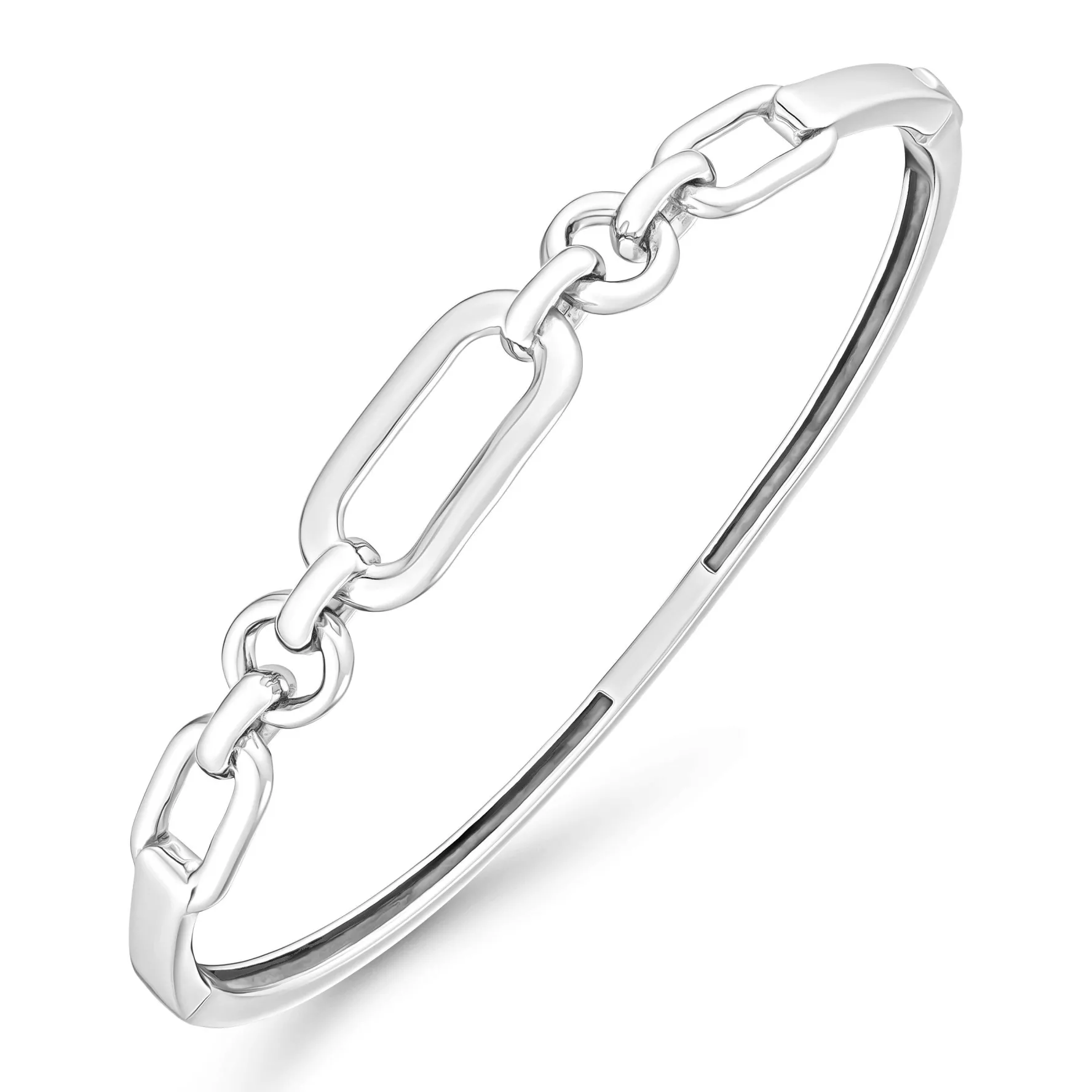 Lauren Ralph Lauren Silver Link Bangle