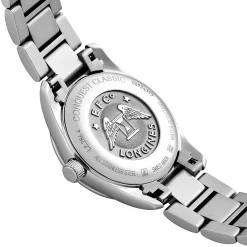 Longines Conquest Classic 29.5mm Diamond Mother of Pearl Ladies Watch