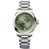Longines Conquest 34mm Stainless Steel and 18ct Rose Gold Automatic Ladies Watch