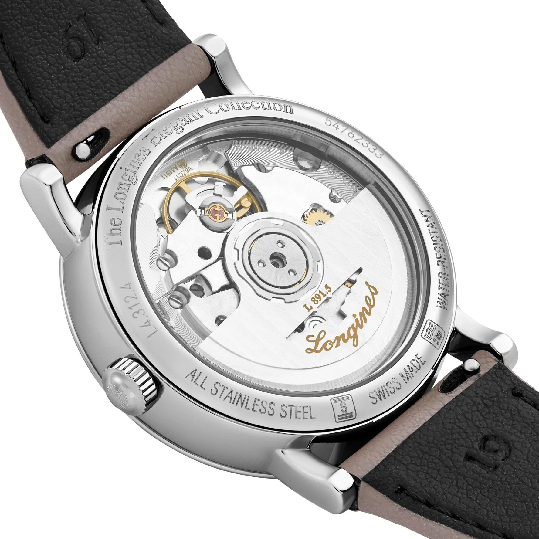 Longines Elegant Collection 34.5mm Automatic Ladies Watch