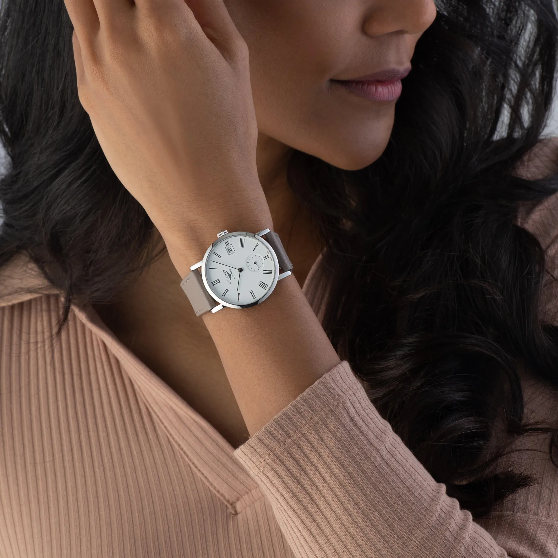 Longines Elegant Collection 34.5mm Automatic Ladies Watch