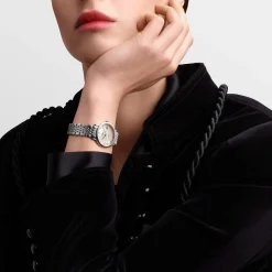 Longines Elegant Collection 29mm Diamond Mother of Pearl Ladies Watch