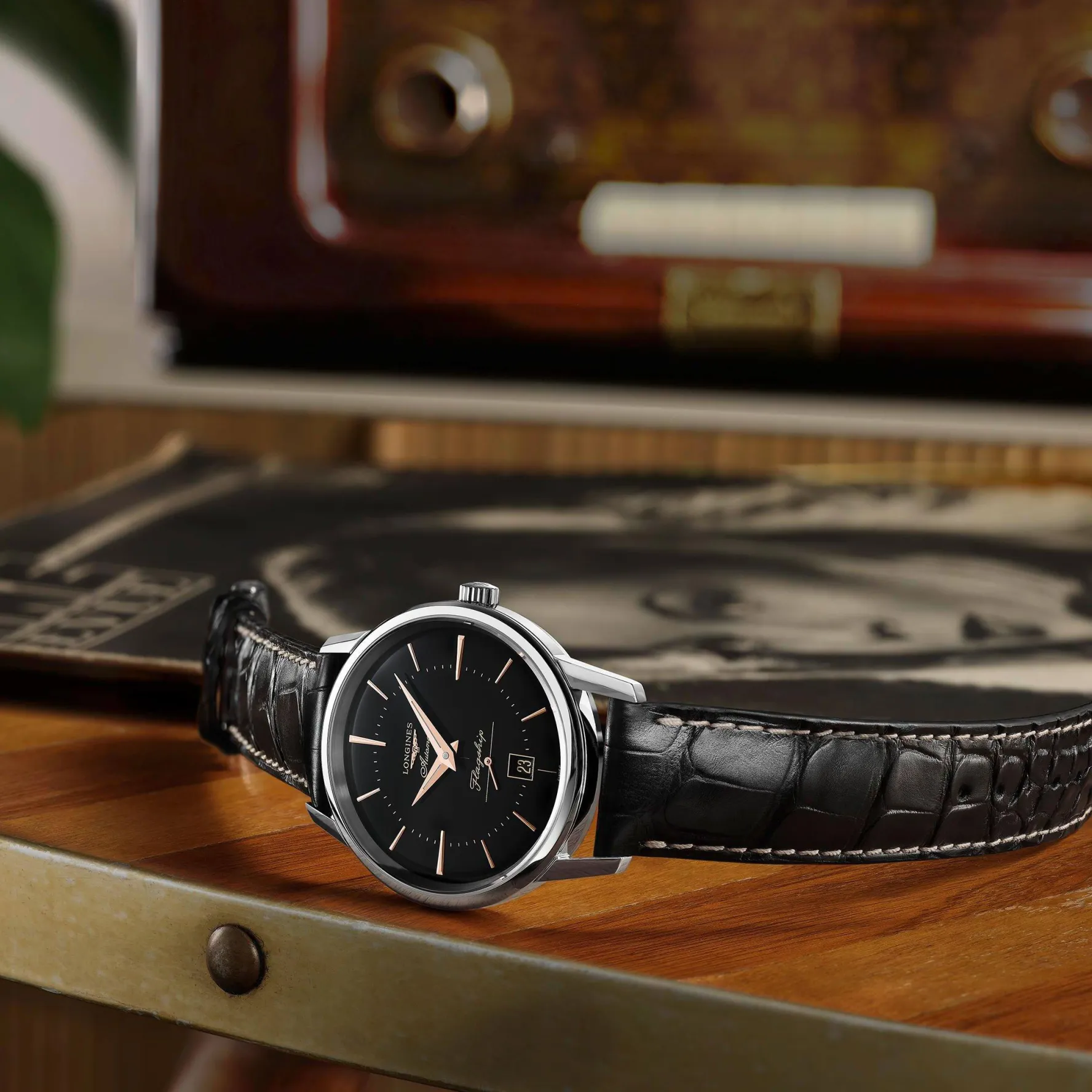 Longines Flagship Heritage 38.5mm Automatic Men's Watch