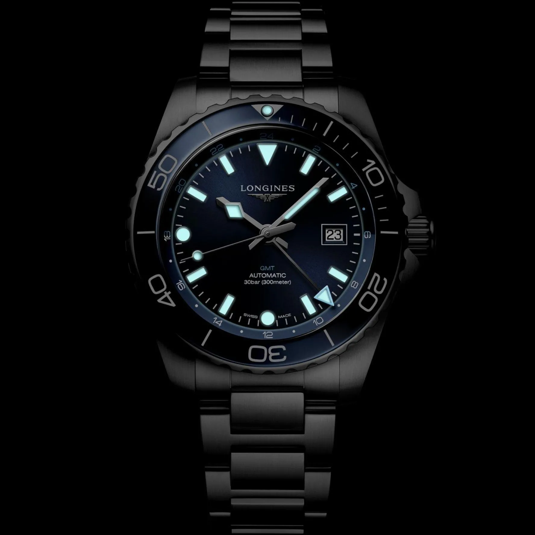 Longines HydroConquest GMT 43mm Automatic Men's Watch