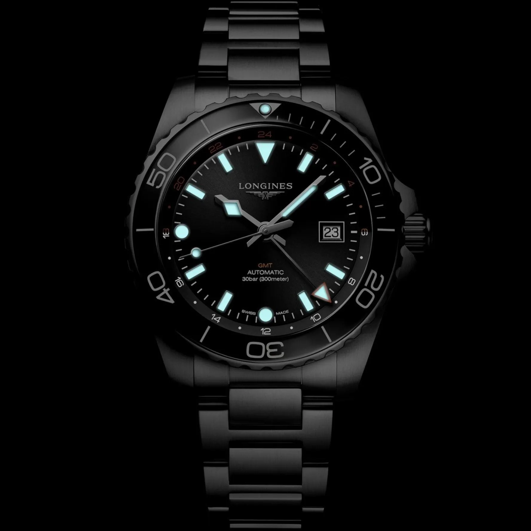 Longines HydroConquest GMT 43mm Automatic Men’s Watch