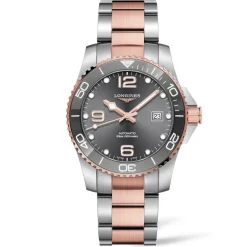Longines HydroConquest 41mm Stainless Steel and Rose Gold PVD Automatic Men’s Watch