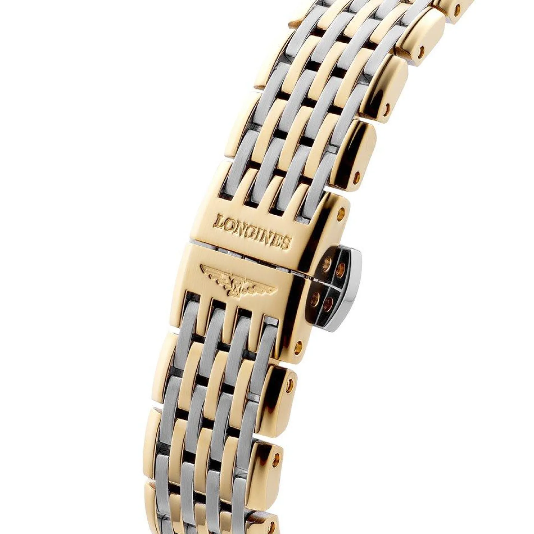 Longines La Grande Classique Gold Plated and Stainless Steel Ladies Watch