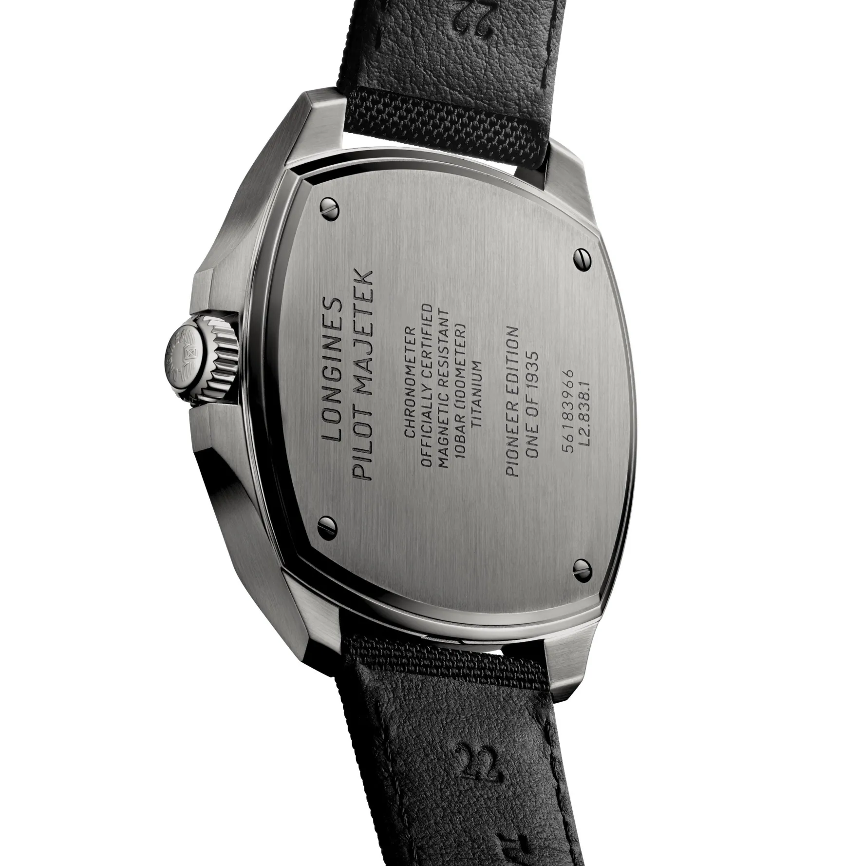 Longines Limited Edition Pilot Majetek Pioneer Edition 43mm Titanium Automatic Men’s Watch