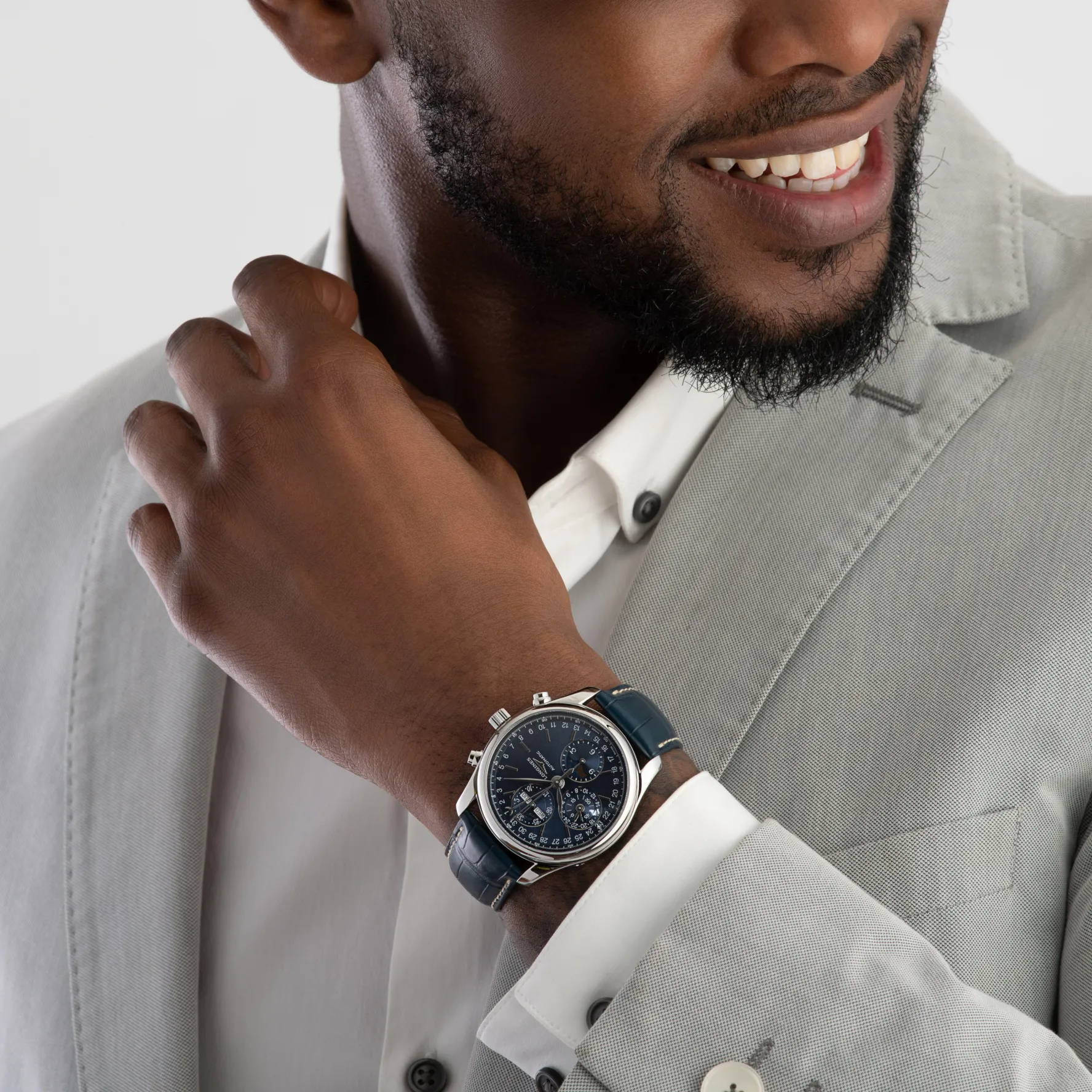 Longines Master Collection 40mm Chronograph Moonphase Automatic Men's Watch