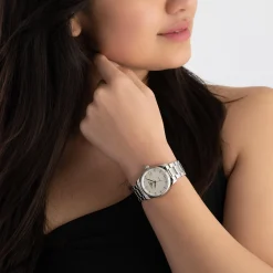 Longines Master Collection 34mm Diamond Mother of Pearl Automatic Ladies Watch