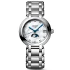 Longines PrimaLuna 30.5mm Diamond Mother of Pearl Moonphase Ladies Watch