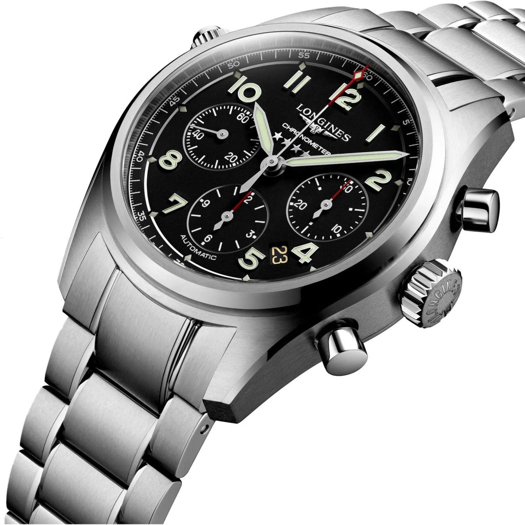Longines Spirit 42mm Chronograph Automatic Men's Watch