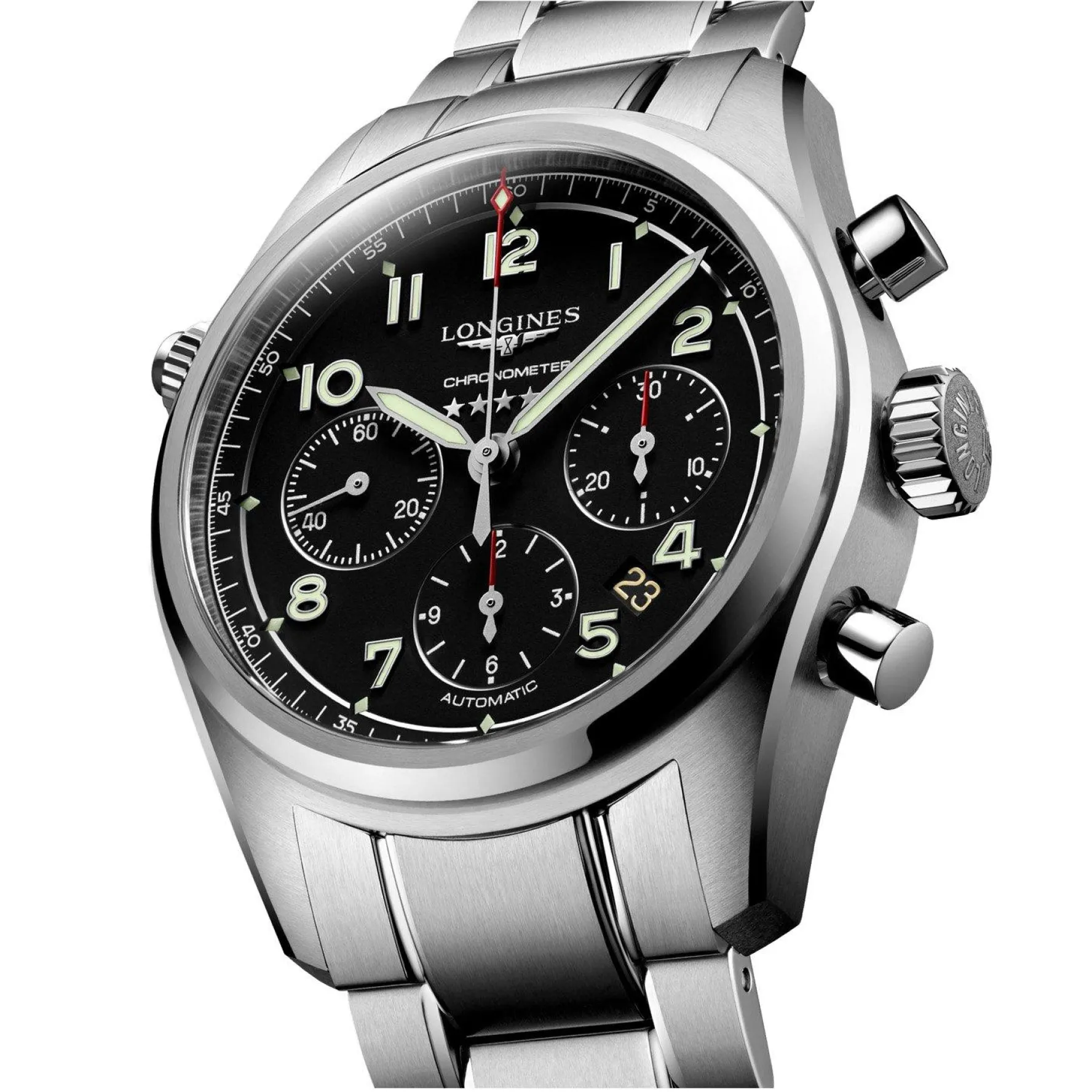 Longines Spirit 42mm Chronograph Automatic Men's Watch