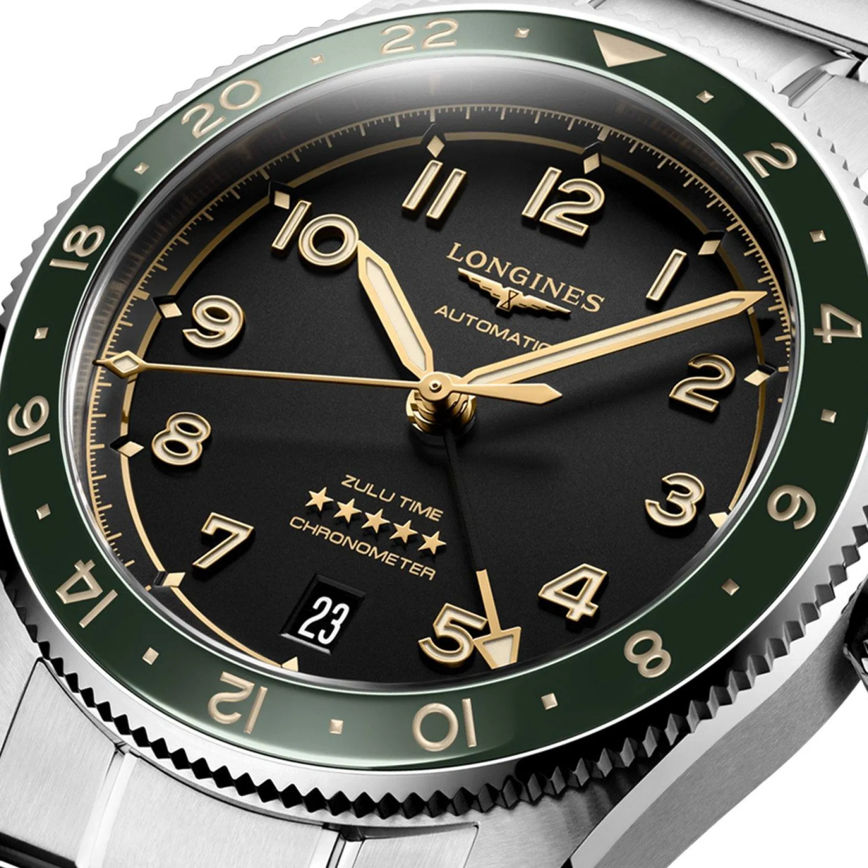Longines Spirit Zulu Time 39mm Automatic Men’s Watch