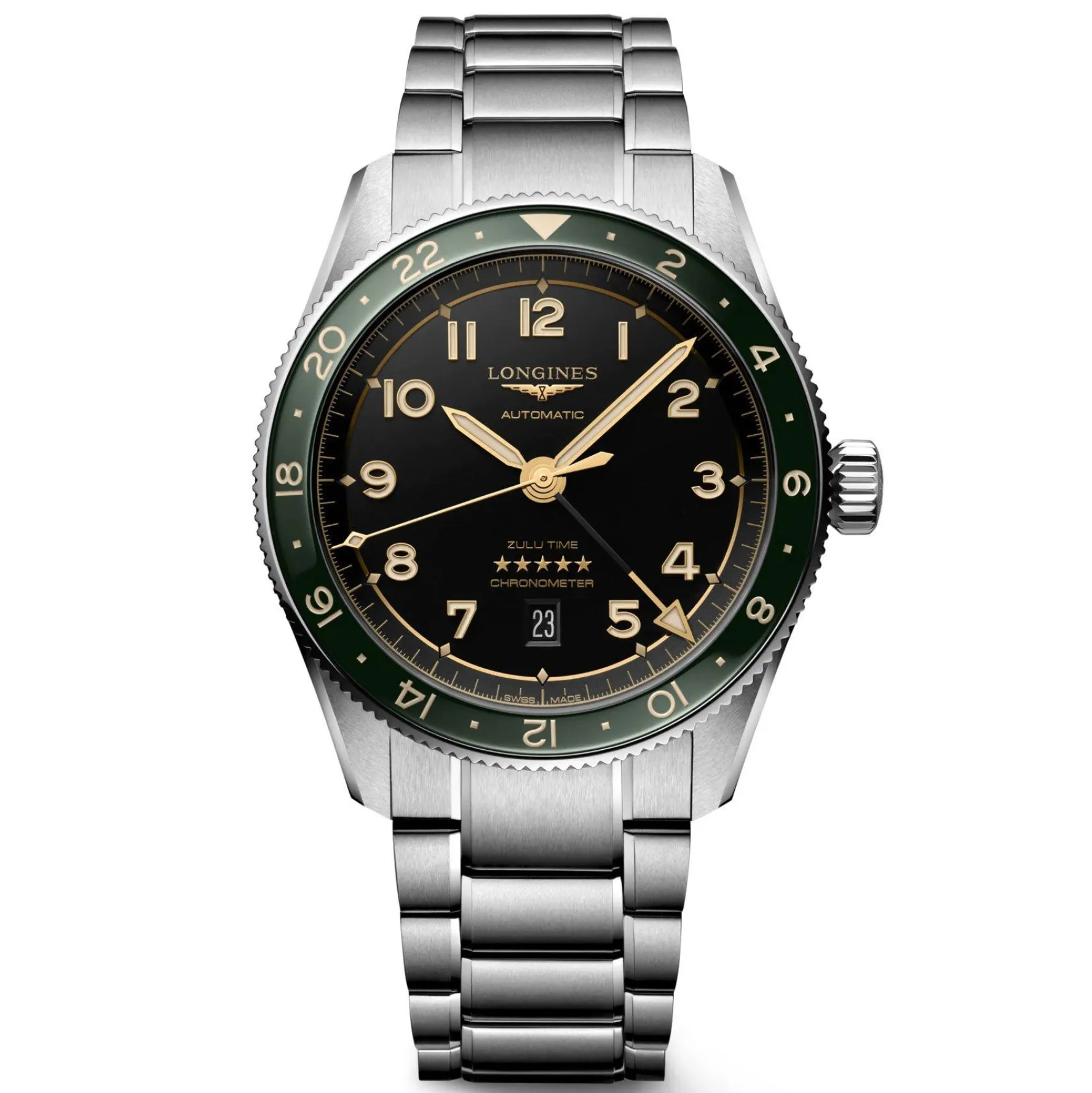 Longines Spirit Zulu Time 42mm Automatic Men’s Watch