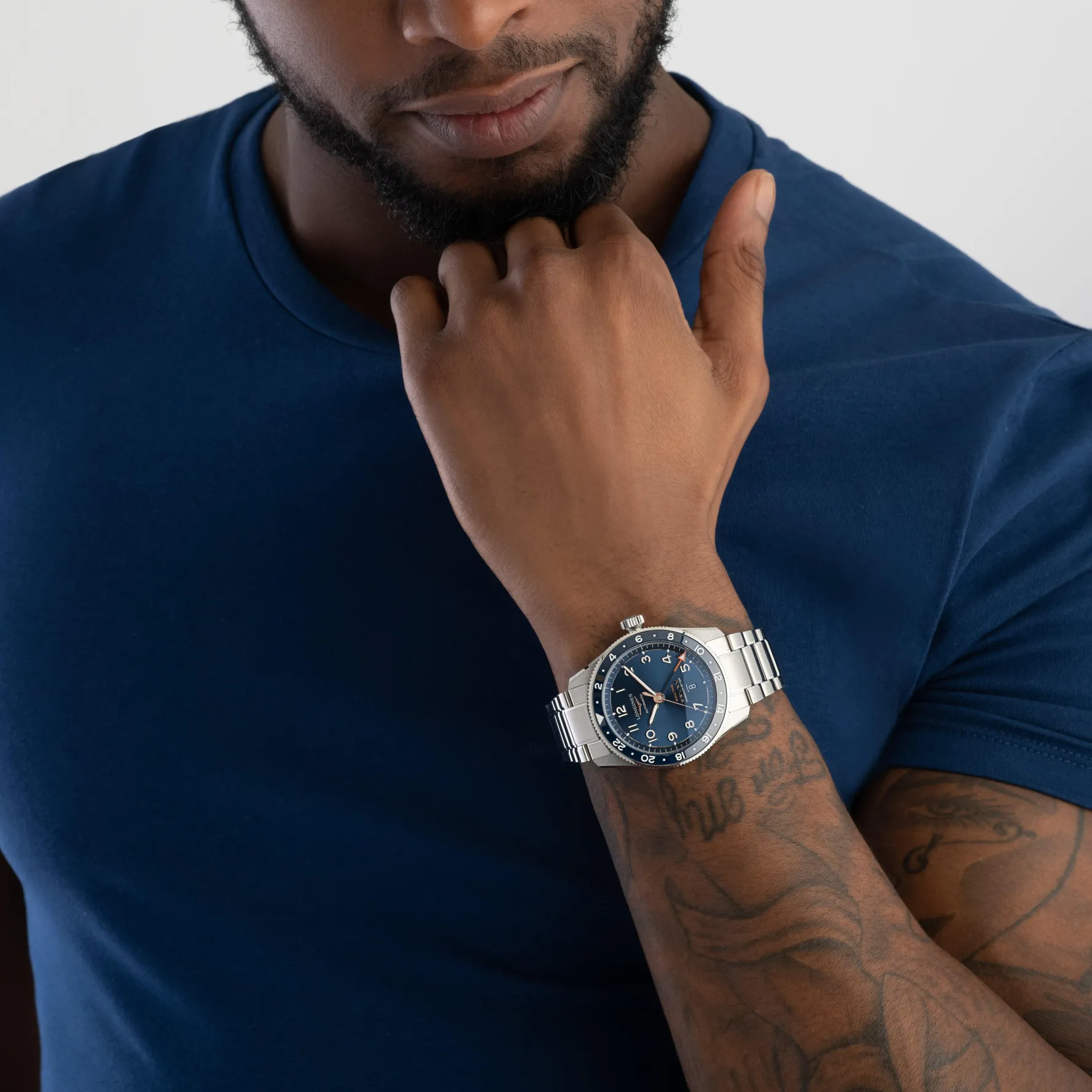 Longines Spirit Zulu Time 42mm Automatic Men's Watch