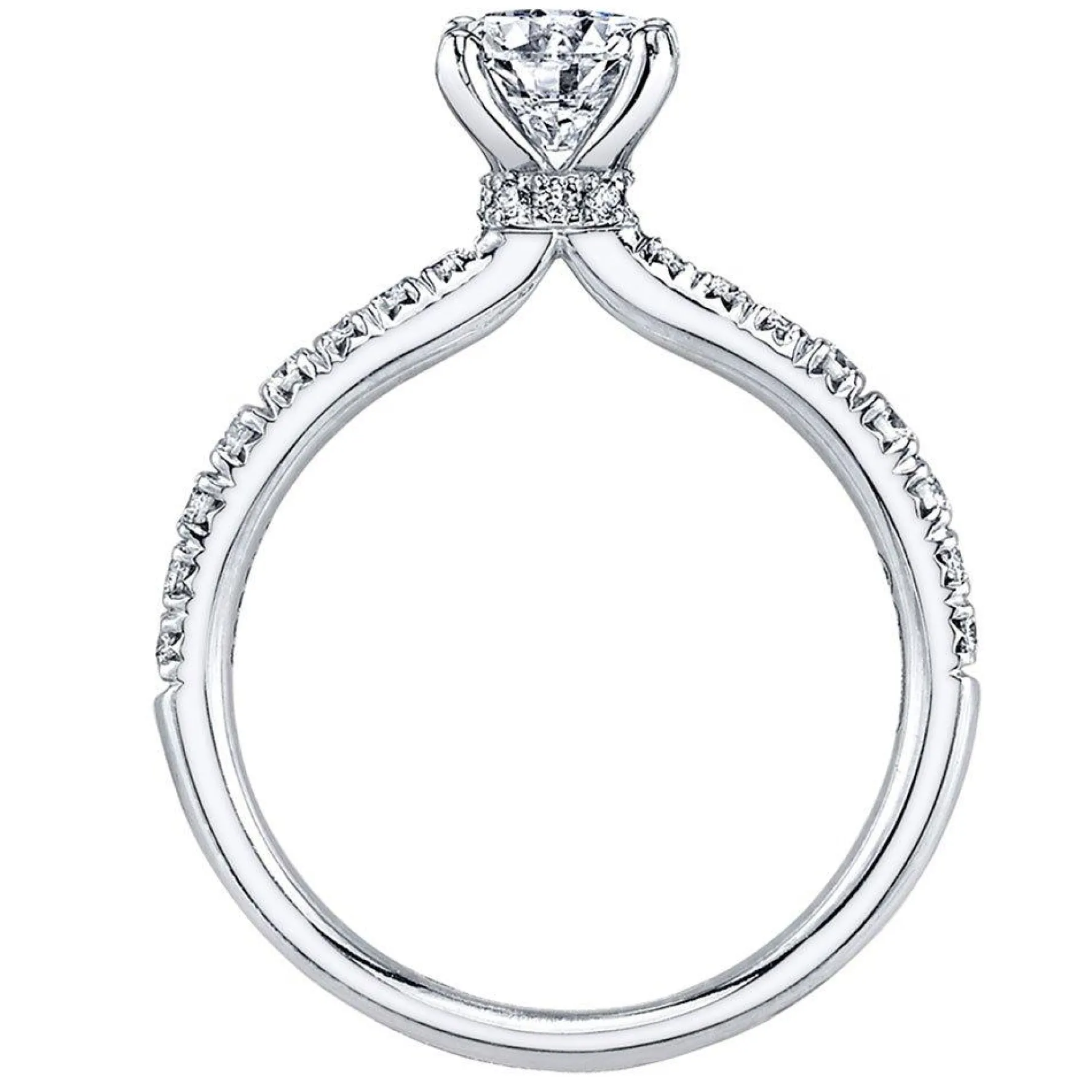 Maple Leaf Diamonds 18ct White Gold Diamond Solitaire Ring