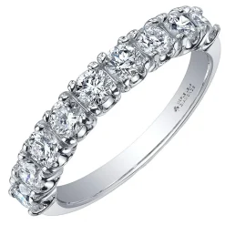 Maple Leaf Diamonds 18ct White Gold Half Eternity Ring