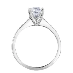Maple Leaf Diamonds 18ct White Gold Diamond Solitaire Ring