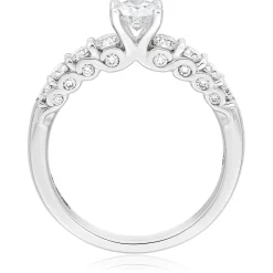 Maple Leaf Diamonds 18ct White Gold Diamond Solitaire Ring