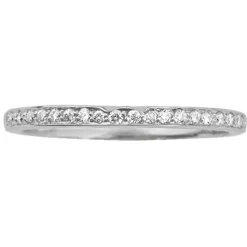 Maple Leaf Diamonds 18ct White Gold Diamond Wedding Ring