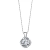 Maple Leaf Diamonds Wind's Embrace 18ct White Gold Diamond Solitaire Pendant
