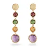 Marco Bicego Jaipur Colour 18ct Yellow Gold Gemstone Drop Earrings