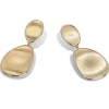 Marco Bicego Lunaria 18ct Yellow Gold Drop Earrings
