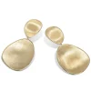 Marco Bicego Lunaria 18ct Yellow Gold Drop Earrings