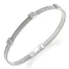 Marco Bicego Masai 18ct White Gold Diamond Bracelet