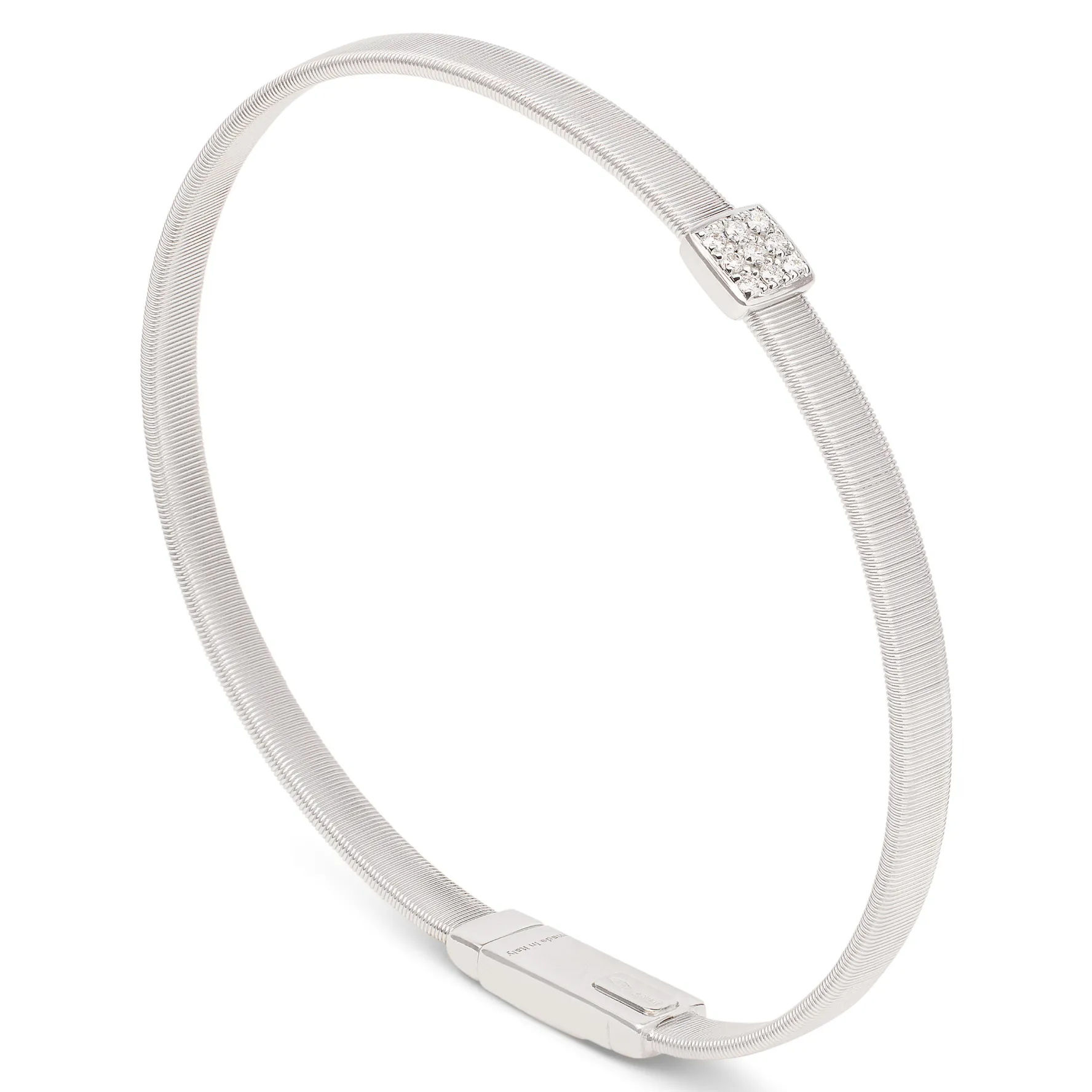 Marco Bicego Masai 18ct White Gold Diamond Bracelet