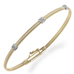 Marco Bicego Masai 18ct Yellow Gold Diamond Bracelet