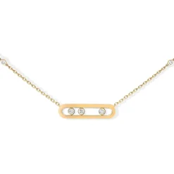 Messika Baby Move 18ct Yellow Gold Diamond Necklace