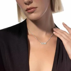 Messika Baby Move 18ct Yellow Gold Diamond Necklace