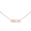 Messika Move 18ct Pink Gold Diamond Necklace