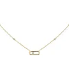 Messika Move Uno 18ct Yellow Gold Diamond Necklace