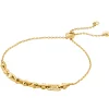 Michael Kors Astor Link Yellow Gold Plated Bracelet