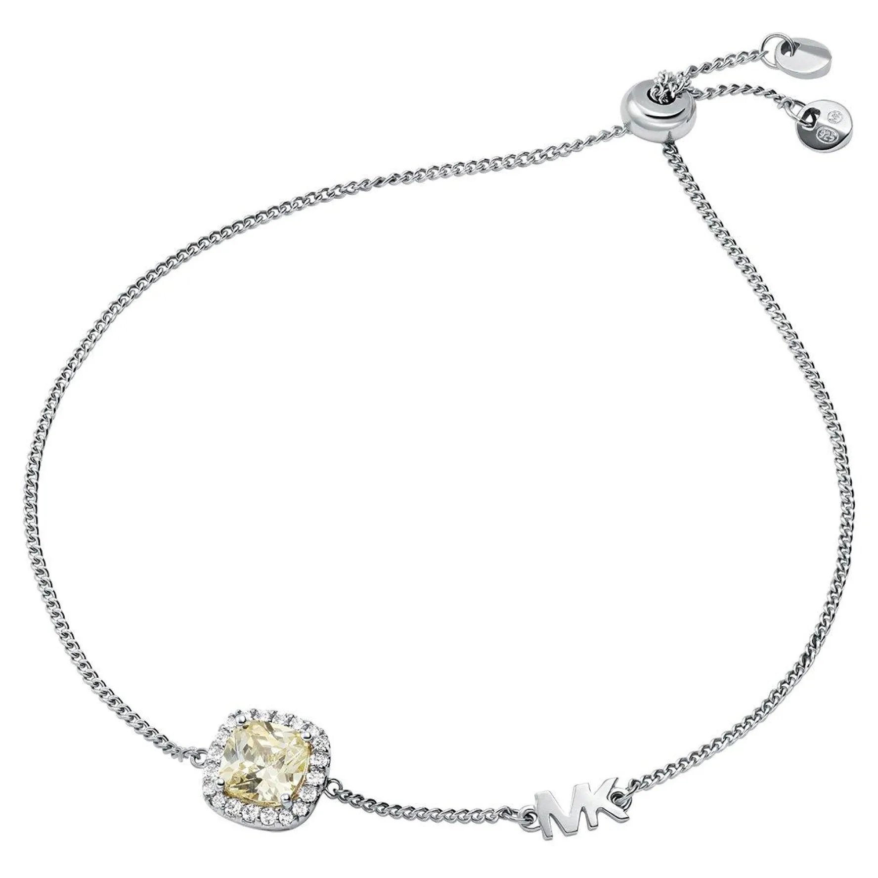 Michael Kors Brilliance Yellow Halo Slider Bracelet
