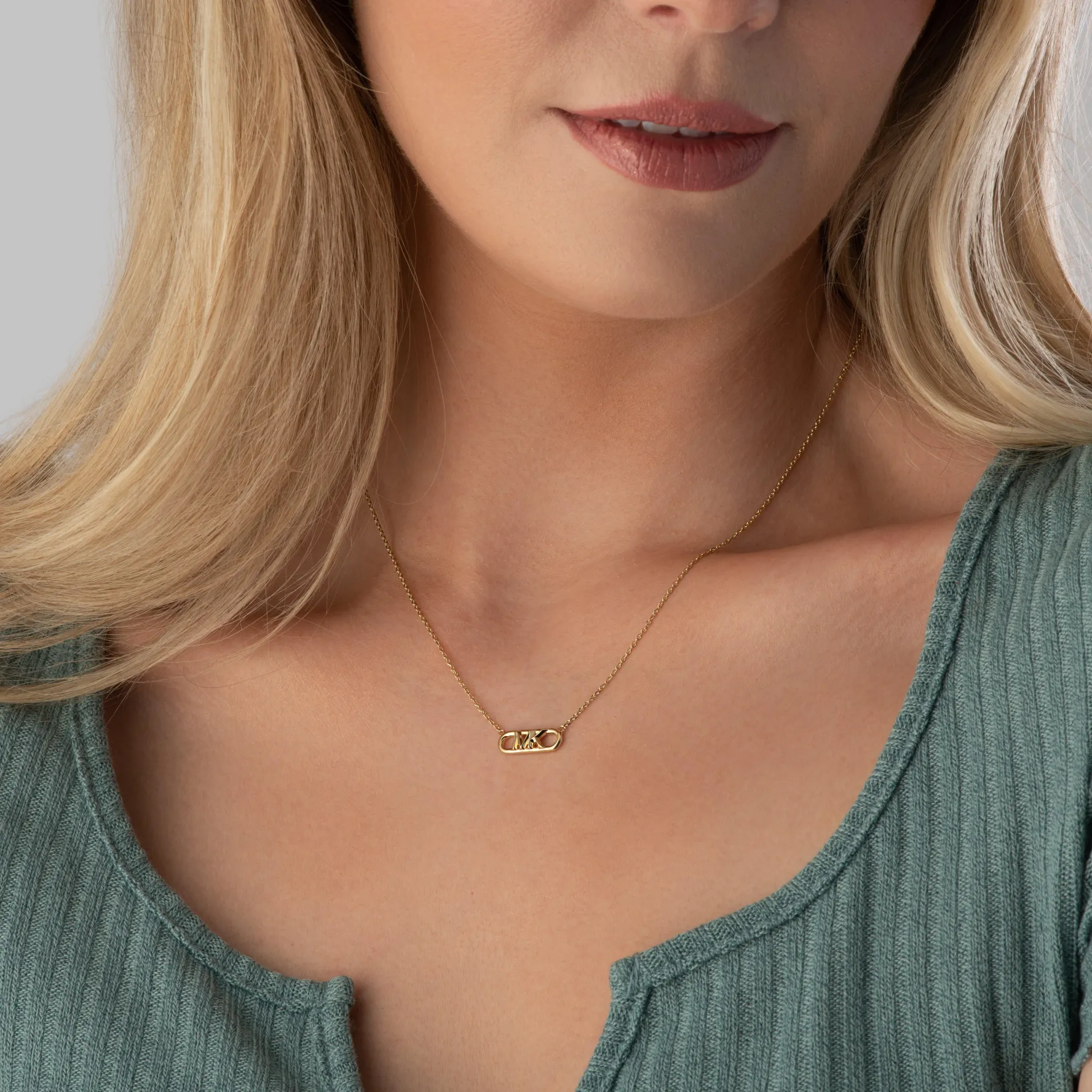Michael Kors 14ct Yellow Gold Plated Necklace