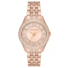Michael Kors Harlowe 38mm Rose Gold Tone Crystal Ladies Watch