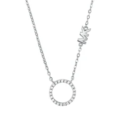 Michael Kors Silver Circle Necklace