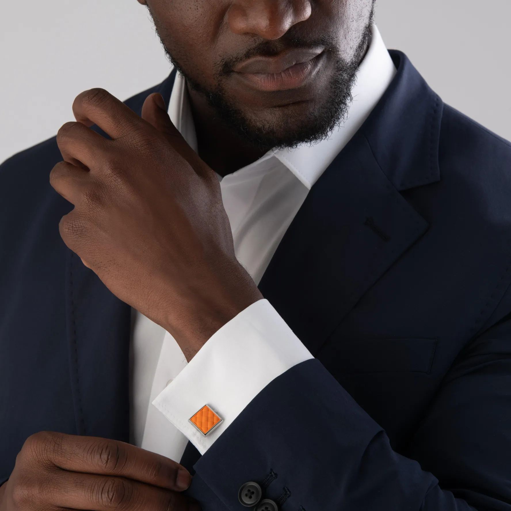 OMEGA Aqua Orange Cufflinks