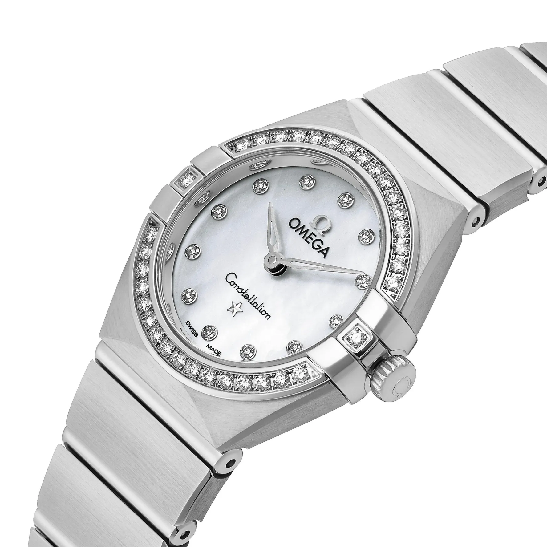 OMEGA Constellation Manhattan Diamond Ladies Watch