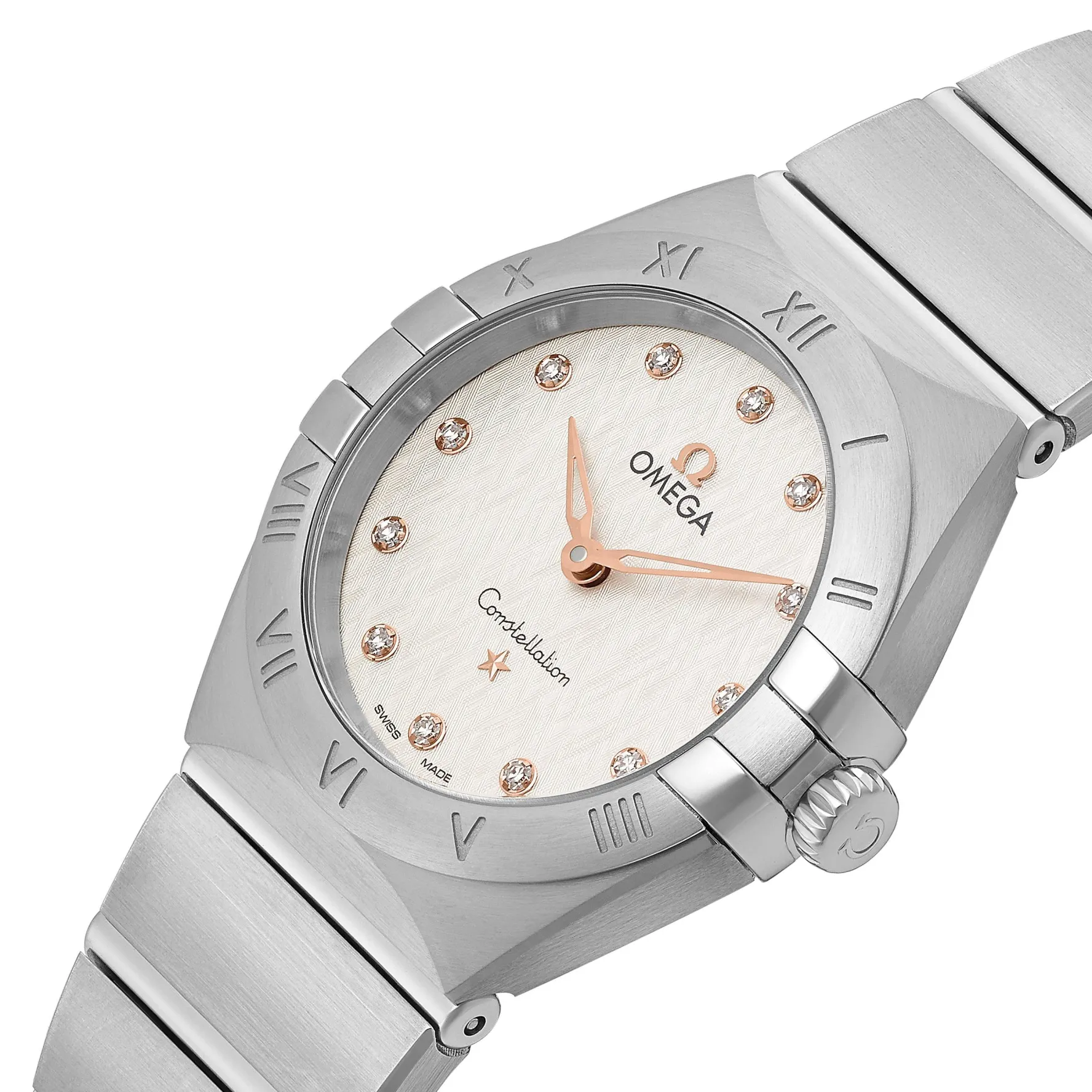 OMEGA Constellation 28mm Diamond Ladies Watch