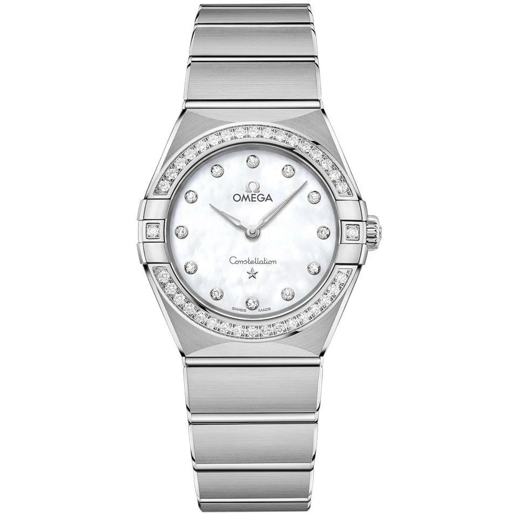 OMEGA Constellation 28mm Diamond Ladies Watch