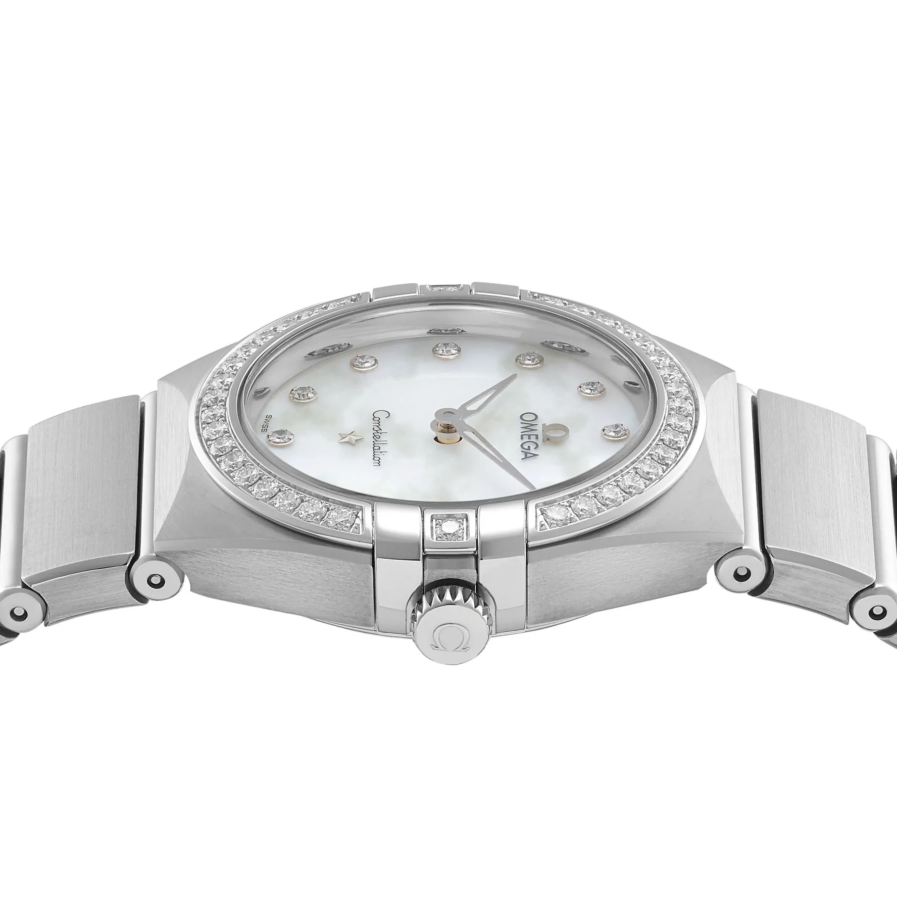 OMEGA Constellation 28mm Diamond Ladies Watch
