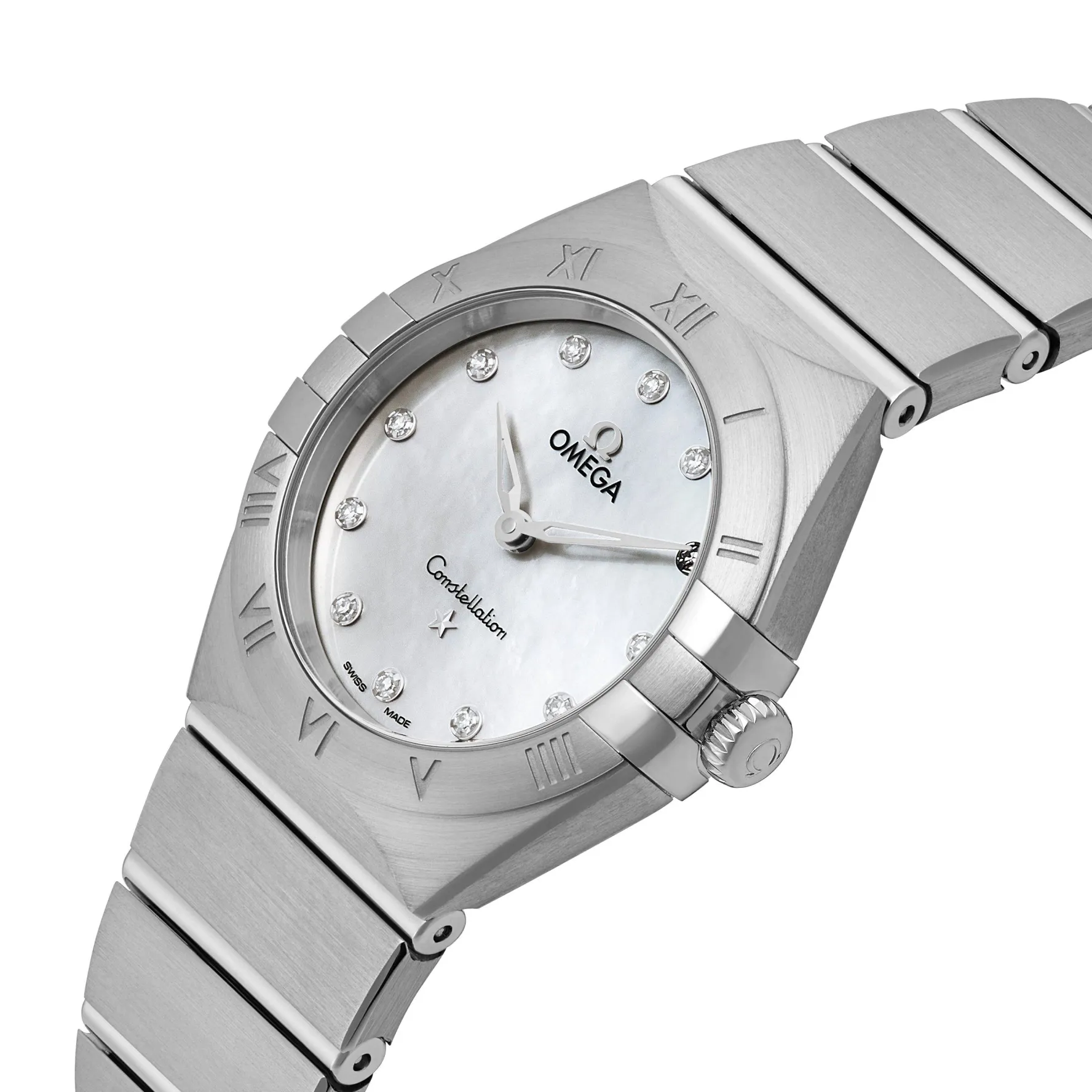 OMEGA Constellation 28mm Diamond Ladies Watch