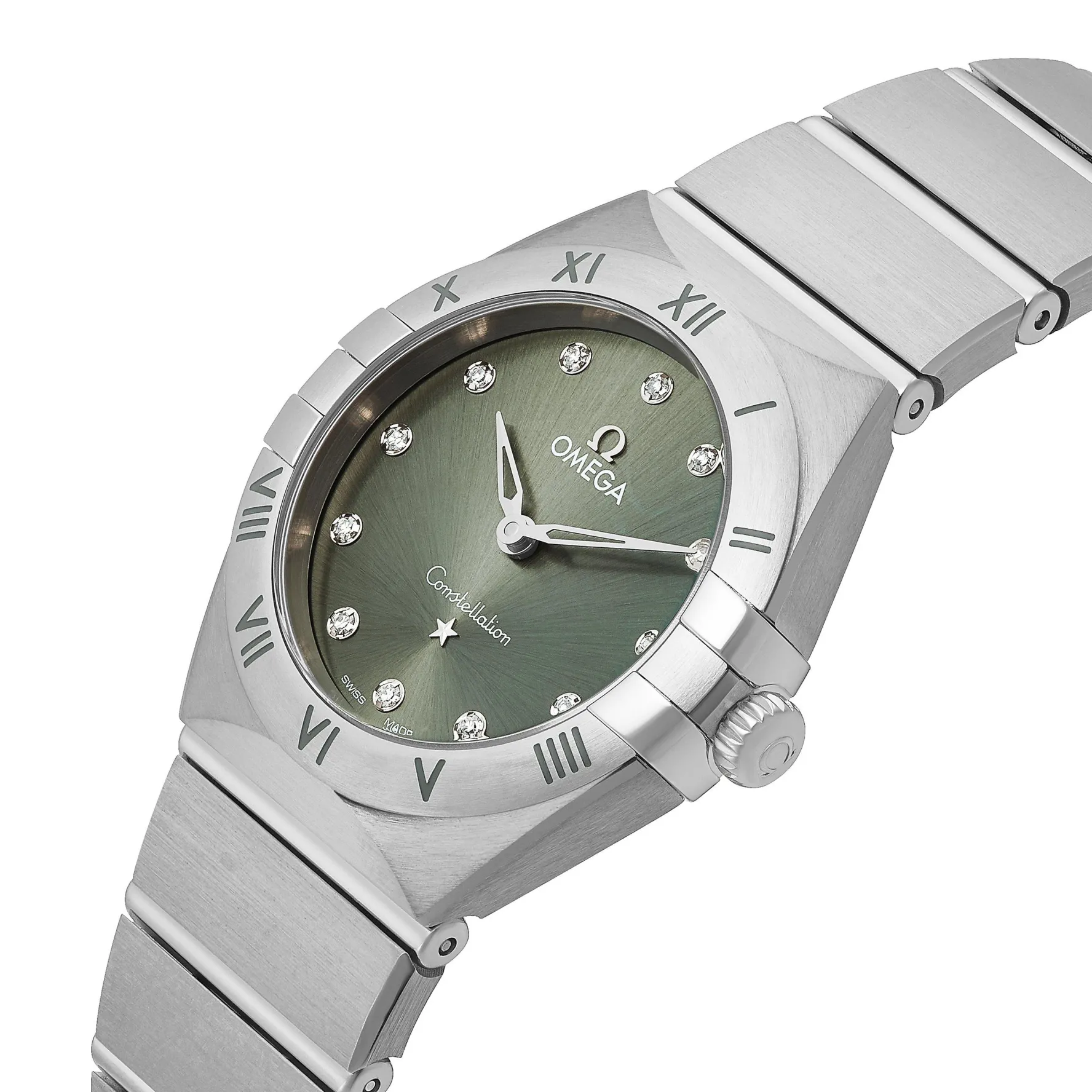 OMEGA Constellation 28mm Diamond Ladies Watch